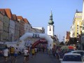 Stadtplatz-Ambiente